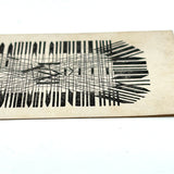 Van Everens Visiting Cards, Grand Central Hotel, c. 1880s Business Card with Anamorphic Text