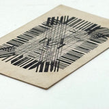 Van Everens Visiting Cards, Grand Central Hotel, c. 1880s Business Card with Anamorphic Text