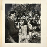 The Outrage Altered 1964 Press Photo #2 (Again with Dagger!) with Collage, Mounted to Board