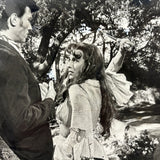 The Outrage Altered 1964 Press Photo #2 (Again with Dagger!) with Collage, Mounted to Board