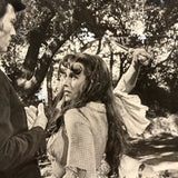 The Outrage Altered 1964 Press Photo #2 (Again with Dagger!) with Collage, Mounted to Board