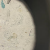 Mid-Century Cocomalt Can Turned Make Do Magnifier