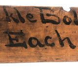 Civil War Era "Shackle Bolts" Crate