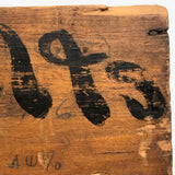 Civil War Era "Shackle Bolts" Crate