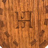 JJH's 1890s Handmade Wooden Pinpong Paddle with Inlay