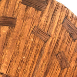 JJH's 1890s Handmade Wooden Pinpong Paddle with Inlay