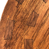 JJH's 1890s Handmade Wooden Pinpong Paddle with Inlay