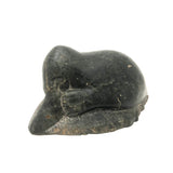Inuit Carved Stone Feasting Seal with Wonderful Flippers