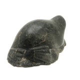 Inuit Carved Stone Feasting Seal with Wonderful Flippers