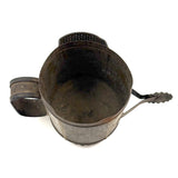 SOLD Civil War Era Hand-soldered Tin Bakers Cup: Measure, Grater, Cutter, Pie Wheel!