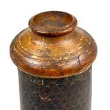 Scarce and Special Feeling British Victorian Kaleidoscope with Treen Eyepiece