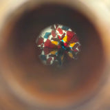 Scarce and Special Feeling British Victorian Kaleidoscope with Treen Eyepiece