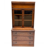 Step Back Cupboard, True Antique Salesman Sample/Apprentice Piece