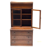 Step Back Cupboard, True Antique Salesman Sample/Apprentice Piece