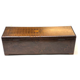 Nani Pocolo's Amazing 1897 Intarsia Marquetry Box with Costumed Beauty Dangling Cherries at Center