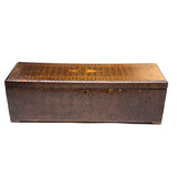 Nani Pocolo's Amazing 1897 Intarsia Marquetry Box with Costumed Beauty Dangling Cherries at Center