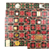 Scarlet Runner, Pith of Elder, Buffalo Horn: Beautiful Set of 18 Victorian Handmade Slides