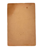 Man in Bowler with Pointer, Moody Antique Cabinet Card, Red Bank, NJ