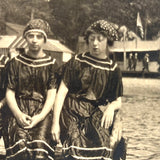 Six Bathing Beauties, Antique Real Photo Postcard