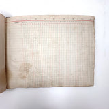 Chess Problems and Master Games, Pair of Late 19th/Early 20th C. Ledgers Turned Chess Scrapbooks