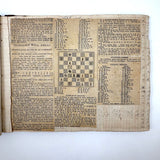 Chess Problems and Master Games, Pair of Late 19th/Early 20th C. Ledgers Turned Chess Scrapbooks