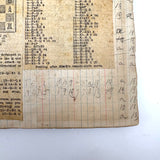 Chess Problems and Master Games, Pair of Late 19th/Early 20th C. Ledgers Turned Chess Scrapbooks