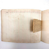 Chess Problems and Master Games, Pair of Late 19th/Early 20th C. Ledgers Turned Chess Scrapbooks