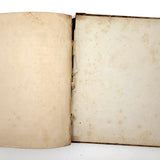 Chess Problems and Master Games, Pair of Late 19th/Early 20th C. Ledgers Turned Chess Scrapbooks