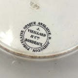 Pair of 19th Century French Rebus Plates with Solutions on Reverse