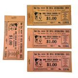 Hunt Brothers c. 1950s-60s Circus Tickets! Lot of 4 Books of Ten