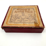 Scarce 1897 Hood's Spelling School Game, Complete, with Extensive Rules Booklet-- and Sarsaparilla Advertising!