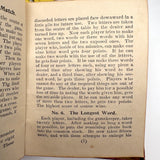 Scarce 1897 Hood's Spelling School Game, Complete, with Extensive Rules Booklet-- and Sarsaparilla Advertising!