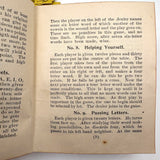 Scarce 1897 Hood's Spelling School Game, Complete, with Extensive Rules Booklet-- and Sarsaparilla Advertising!