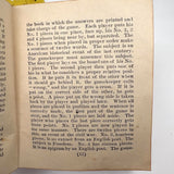 Scarce 1897 Hood's Spelling School Game, Complete, with Extensive Rules Booklet-- and Sarsaparilla Advertising!