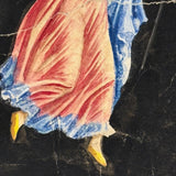 Baccante dell'Ercolano, Much Handled 19th Century Italian Grand Tour Watercolor