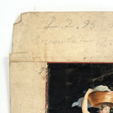 Baccante dell'Ercolano, Much Handled 19th Century Italian Grand Tour Watercolor