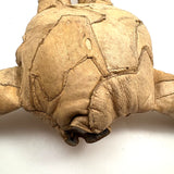 Wild Hand-sewn Leather Piecework Large, Headless Doll Body with Open Arms!