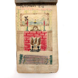 Wilma Powlesland's Memo Pad With Marvelous Drawings by Genleve Baldyga, East Syracuse, NY