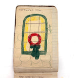 Wilma Powlesland's Memo Pad With Marvelous Drawings by Genleve Baldyga, East Syracuse, NY
