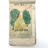 Wilma Powlesland's Memo Pad With Marvelous Drawings by Genleve Baldyga, East Syracuse, NY