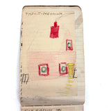 Wilma Powlesland's Memo Pad With Marvelous Drawings by Genleve Baldyga, East Syracuse, NY