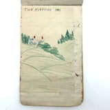 Wilma Powlesland's Memo Pad With Marvelous Drawings by Genleve Baldyga, East Syracuse, NY