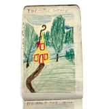 Wilma Powlesland's Memo Pad With Marvelous Drawings by Genleve Baldyga, East Syracuse, NY