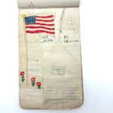 Wilma Powlesland's Memo Pad With Marvelous Drawings by Genleve Baldyga, East Syracuse, NY