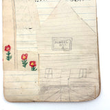 Wilma Powlesland's Memo Pad With Marvelous Drawings by Genleve Baldyga, East Syracuse, NY