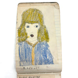 Wilma Powlesland's Memo Pad With Marvelous Drawings by Genleve Baldyga, East Syracuse, NY