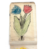 Wilma Powlesland's Memo Pad With Marvelous Drawings by Genleve Baldyga, East Syracuse, NY