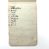 Wilma Powlesland's Memo Pad With Marvelous Drawings by Genleve Baldyga, East Syracuse, NY