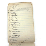 Wilma Powlesland's Memo Pad With Marvelous Drawings by Genleve Baldyga, East Syracuse, NY