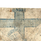 SOLD C. Mid 19th Century German Manuscript Devotional with Fraktur Lettering and Amazing Drawings